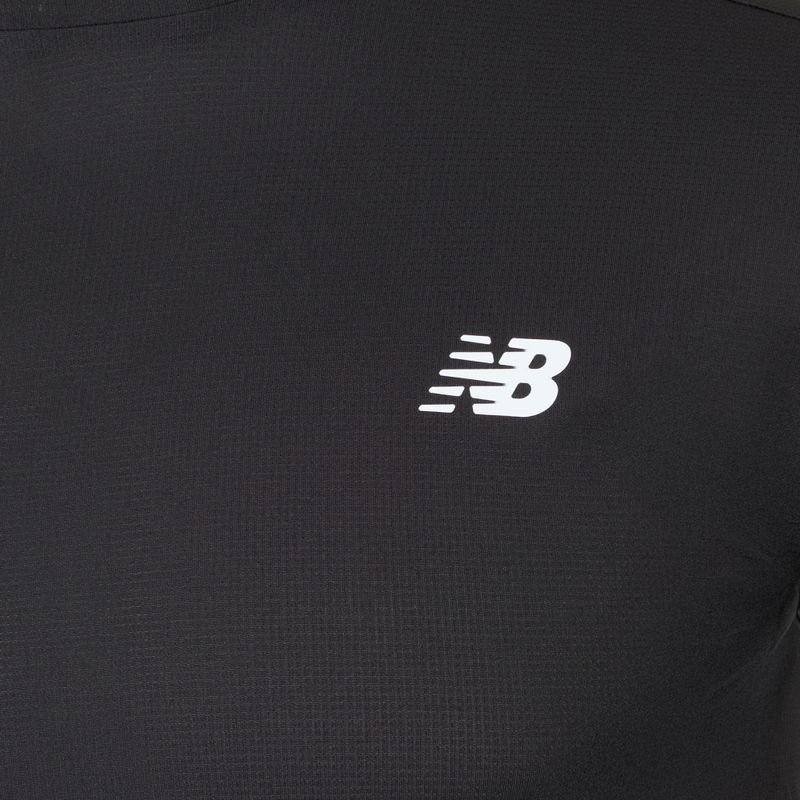 Мъжка тениска за бягане New Balance Sport SS черна 3