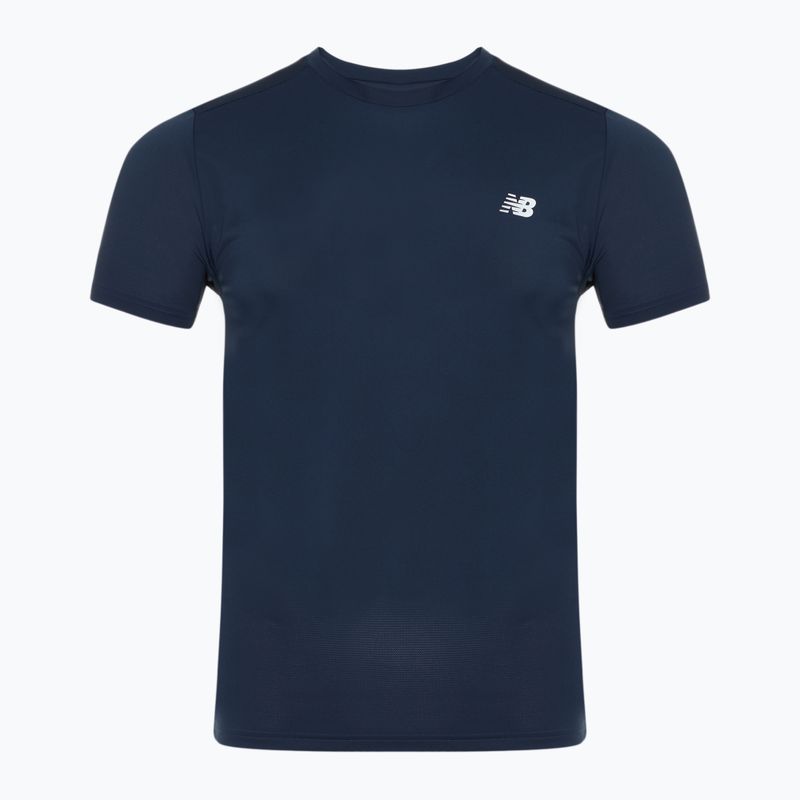 Мъжка тениска за бягане New Balance Sport SS nbnavy