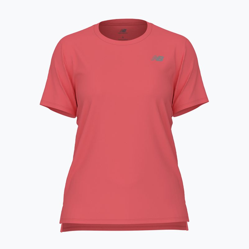 Дамска тениска за бягане New Balance Essentials SS driftred