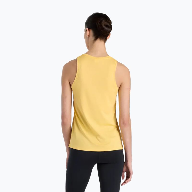 Жените New Balance Jacquard Slim Tank бягане топ clementine 3