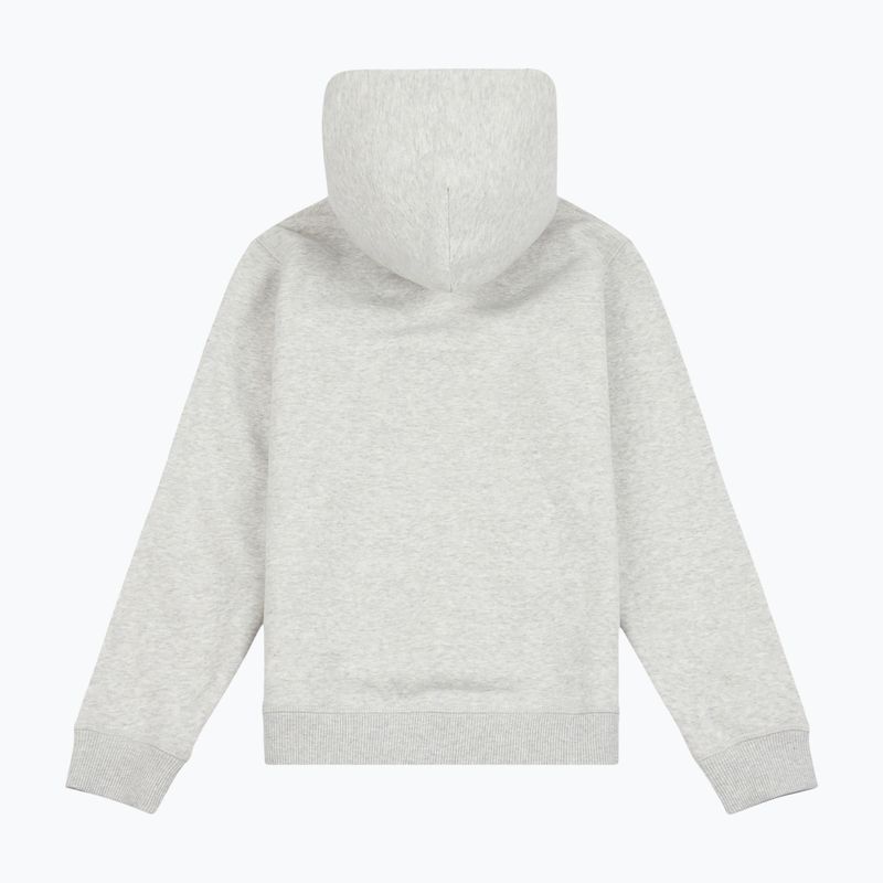 Детски суитшърт New Balance Brush Back Small Logo Hoodie ash heather 7