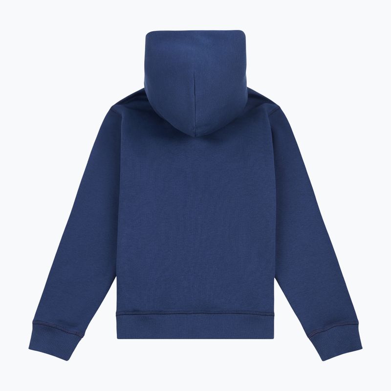 Детски суитшърт New Balance Brush Back Small Logo Full Zip Hoodie nb navy 2