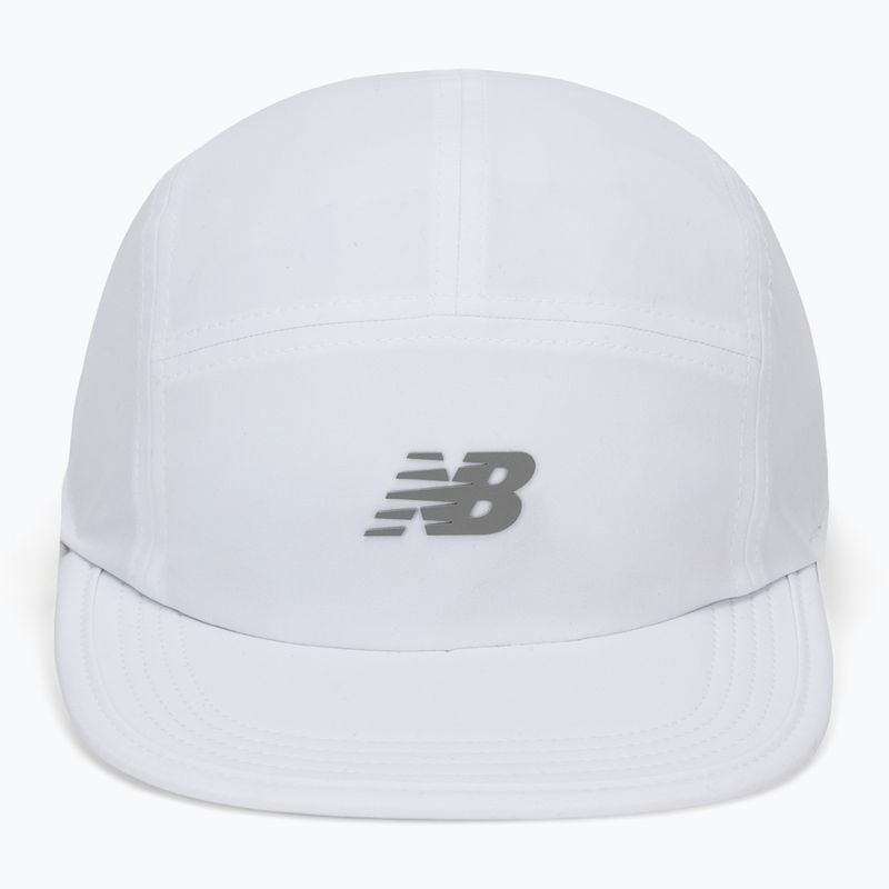 Шапка с козирка New Balance 6 Panel Performance V 2.0 white 2