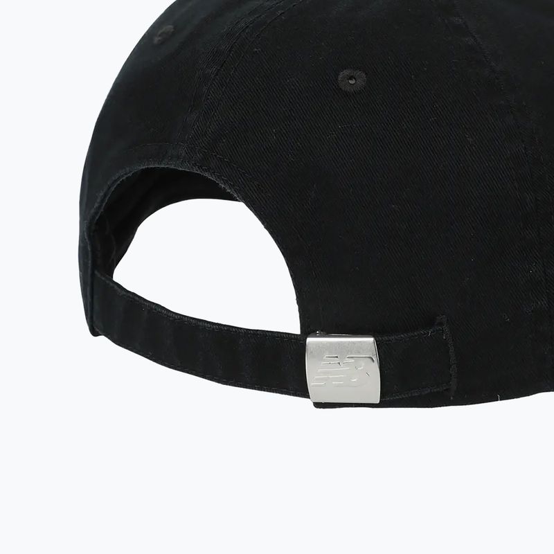 New Balance 6 Panel Classic V 2.0 черна бейзболна шапка 3