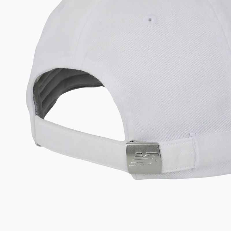 New Balance 6 Panel Classic V 2.0 бейзболна шапка бяла 3