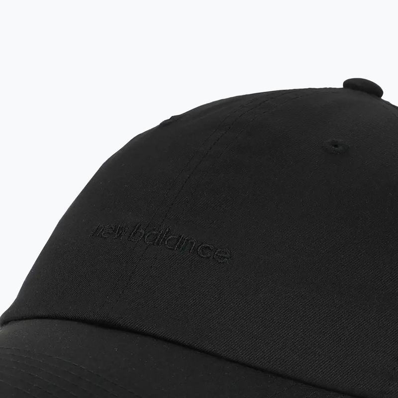 Дамска шапка New Balance 6 Panel Linear Logo black 3