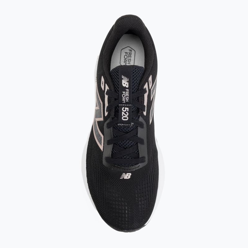 Дамски обувки за бягане New Balance Fresh Foam 520's V9 black/castlerock/silver metallic 5