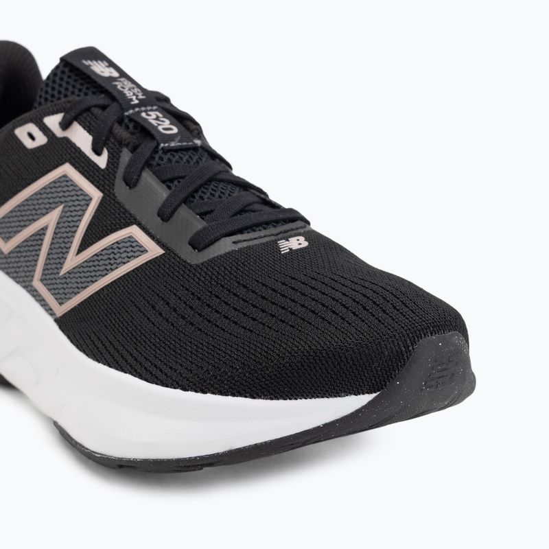 Дамски обувки за бягане New Balance Fresh Foam 520's V9 black/castlerock/silver metallic 7