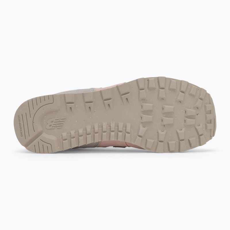 New Balance 574's V1 shell pink shoes 4