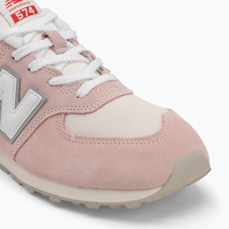 New Balance 574's V1 shell pink shoes 7