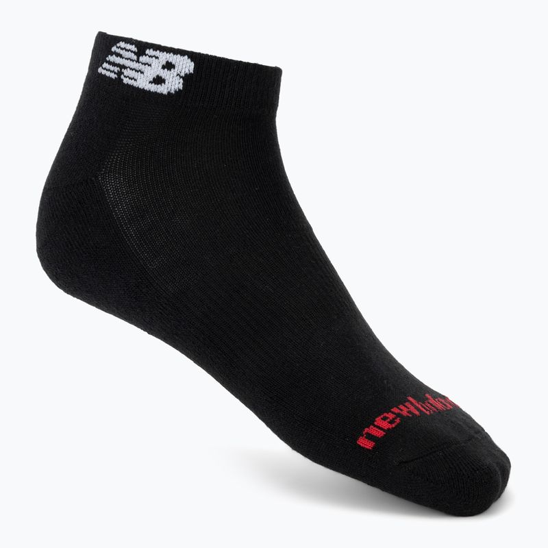 Чорапи New Balance Everyday Low Cut 6 чифта black/white 2
