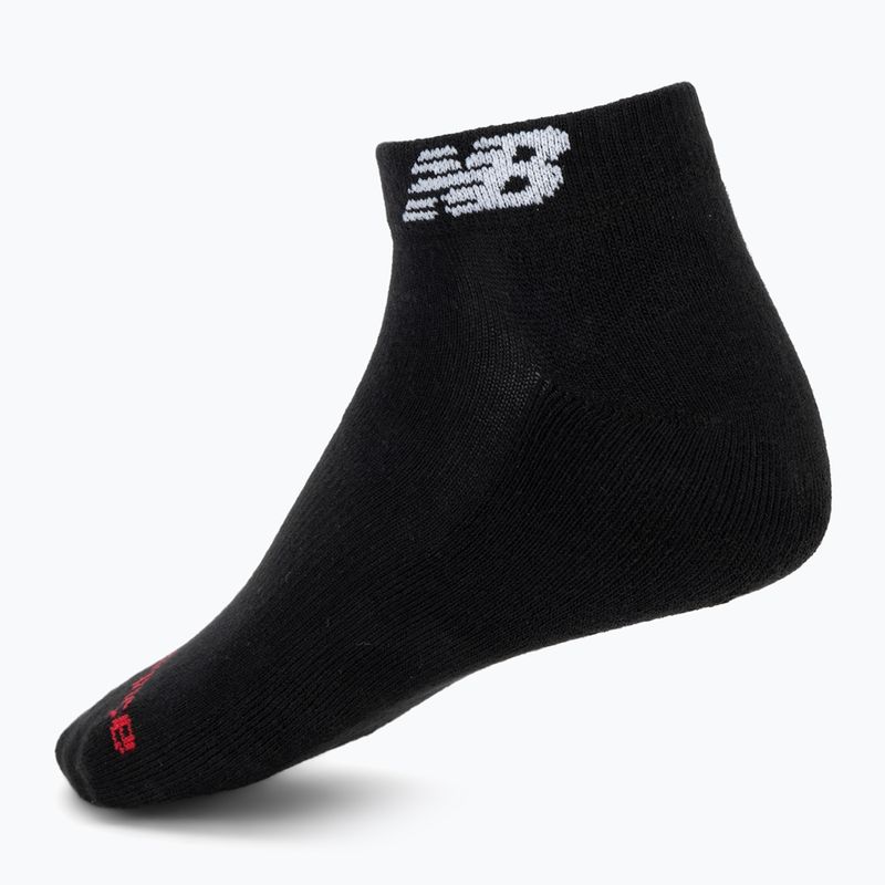 Чорапи New Balance Everyday Low Cut 6 чифта black/white 3