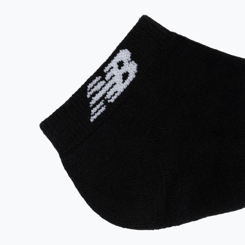 Чорапи New Balance Everyday Low Cut 6 чифта black/white 4
