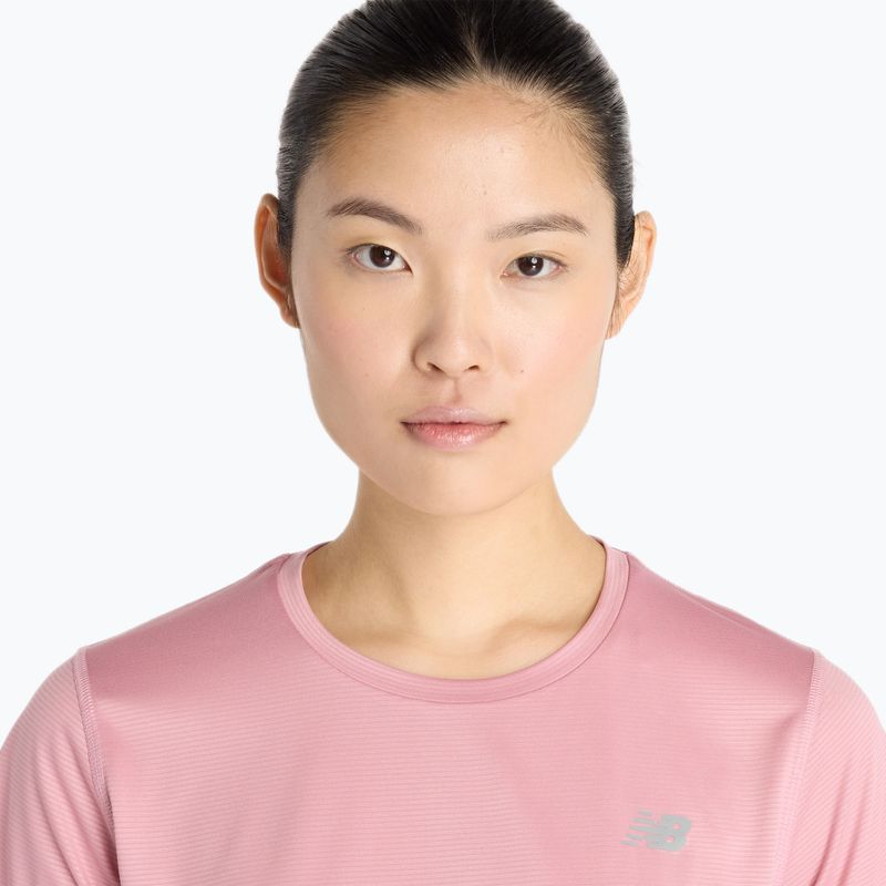 Дамска тениска за бягане New Balance Essentials pink taffy 4