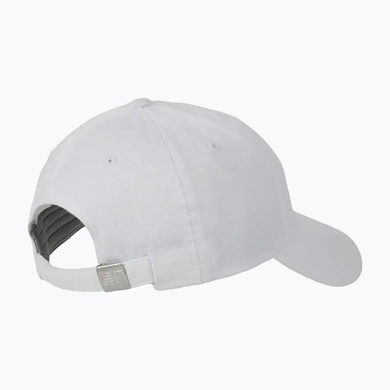 Жените New Balance 6 Panel Class бяла бейзболна шапка 2