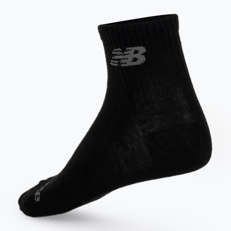 Чорапи New Balance Performance Basic Ankle 2 чифта black/white 2