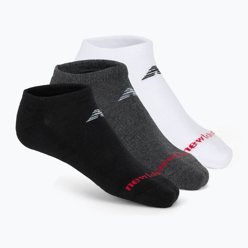 Чорапи New Balance Everyday No Show 3 чифта white