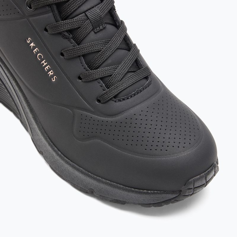 Дамски обувки SKECHERS Uno Wedge Hi Steps black/rose gold 7