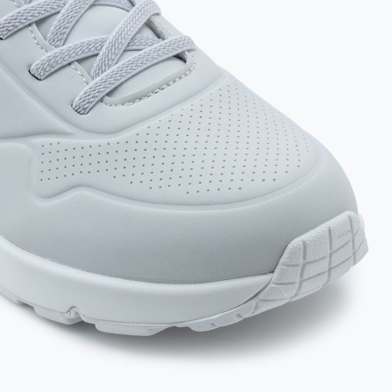 Дамски ботуши SKECHERS Uno Shimmer Away white/silver 7