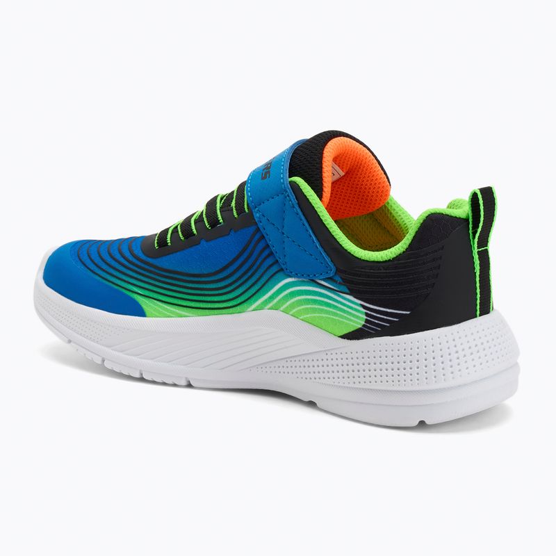 Детски обувки Skechers Microspec Advance blue/lime 3