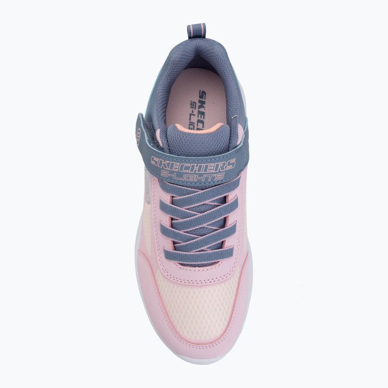 Детски обувки SKECHERS Sola Glow Ombre Deluxe grey 5
