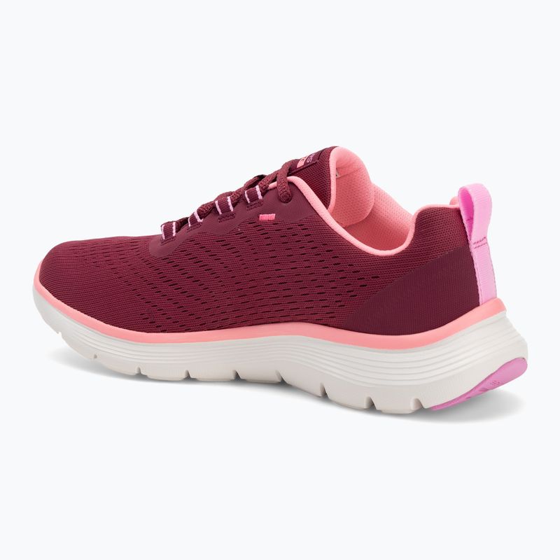 Дамски обувки SKECHERS Flex Appeal 5.0 New Path burgundy 3