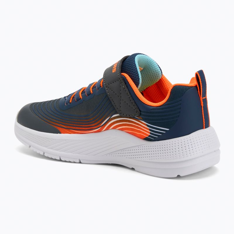Детски обувки Skechers Microspec Advance navy/orange 3