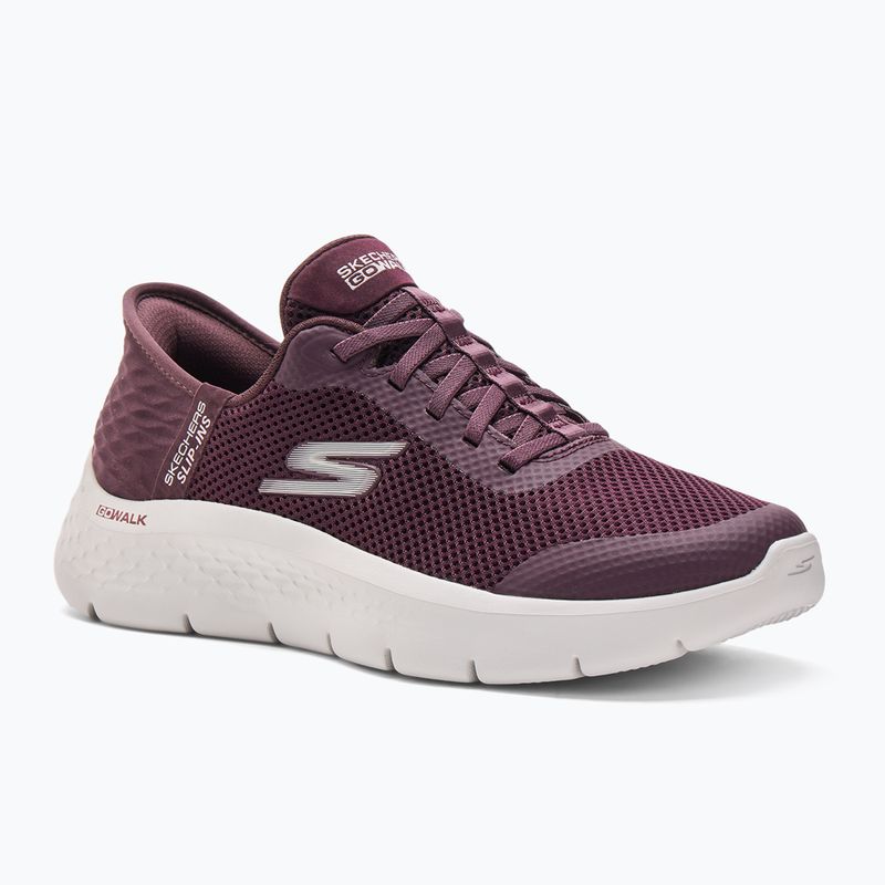 Дамски обувки SKECHERS Go Walk Flex Grand Entry burgundy