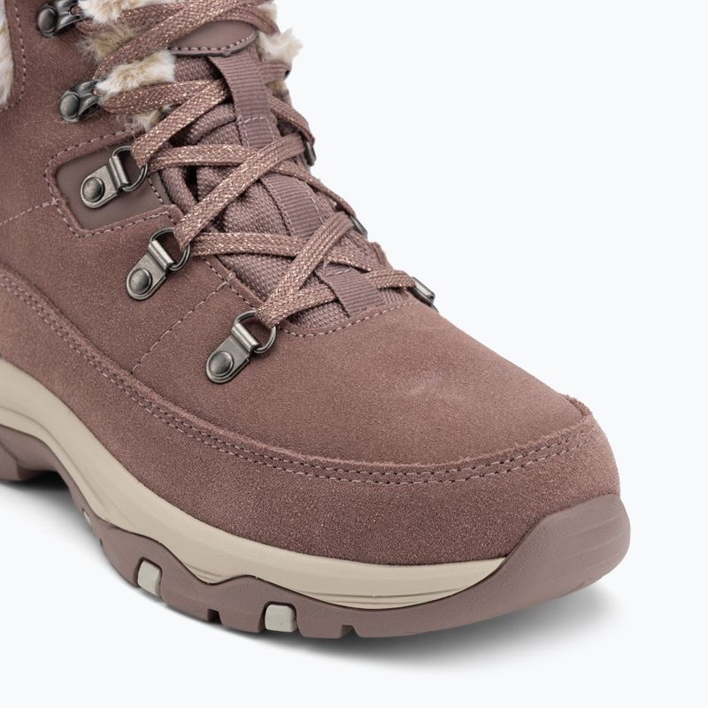 Дамски обувки Skechers Trego Snow Worries mauve 7