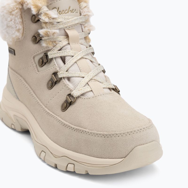 Дамски обувки Skechers Trego Snow Worries natural 7