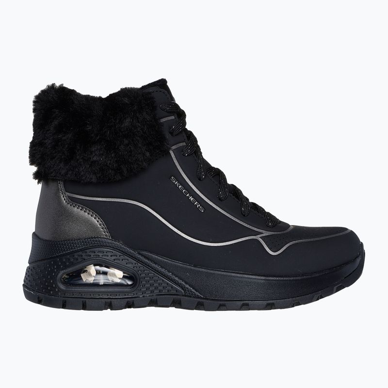 Дамски обувки SKECHERS Uno Rugged Fall Shimmer black/metallic 9