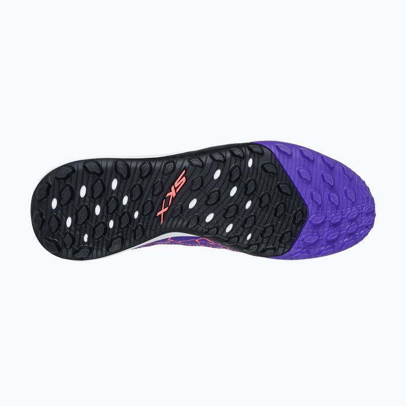 Мъжки футболни обувки Skechers SKX Academy Gold 1.5 TF purple 11