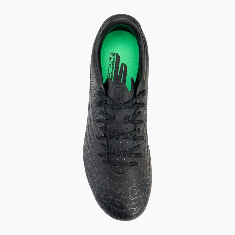 Мъжки футболни обувки Skechers SKX Academy Gold 1.5 FG black/silver 5