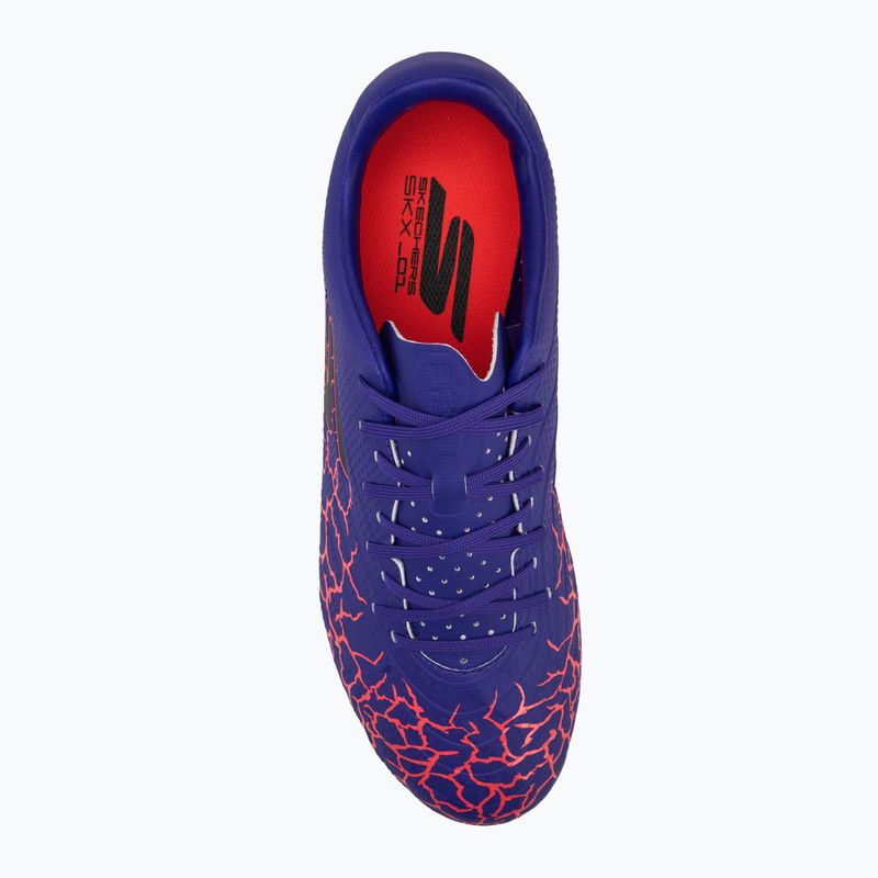 Мъжки футболни обувки Skechers SKX Academy Gold 1.5 FG purple 5