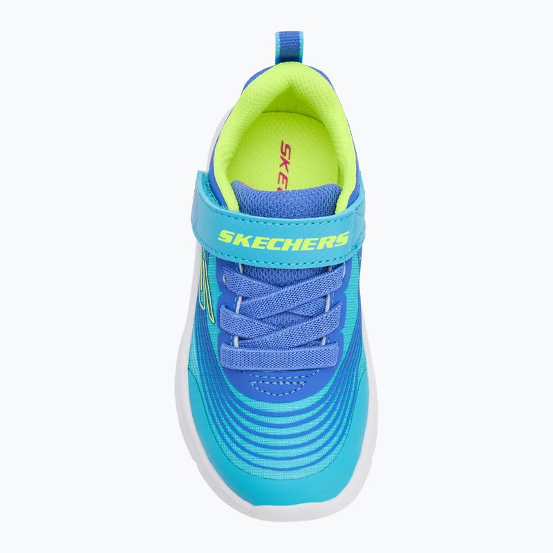 Детски обувки SKECHERS Microspec Advance turquoise 5