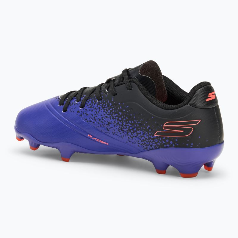 Skechers Razor Gold 1.5 FG лилави детски футболни обувки 3