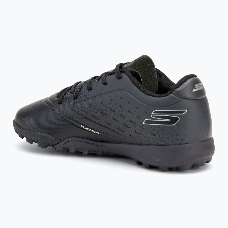 Детски футболни обувки Skechers Razor Gold 1.5 TF black/silver 3