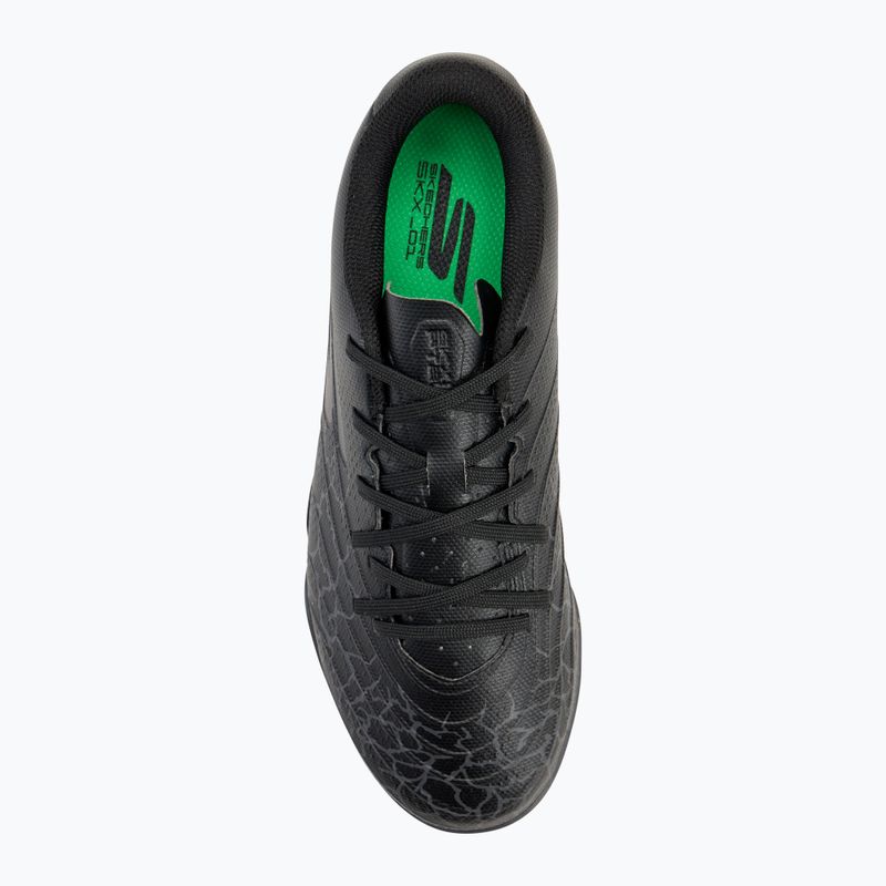 Детски футболни обувки Skechers SKX Gold 1.5 TF black/silver 5