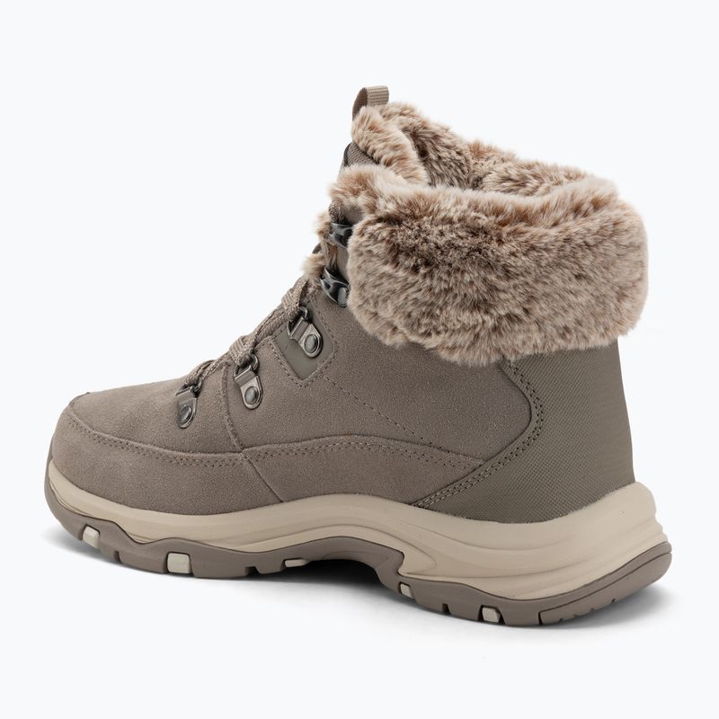 Дамски обувки Skechers Trego Snow Worries mushroom 3