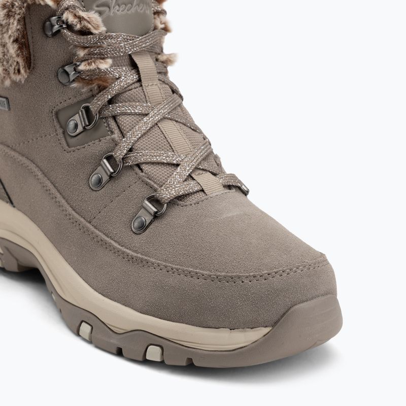Дамски обувки Skechers Trego Snow Worries mushroom 7