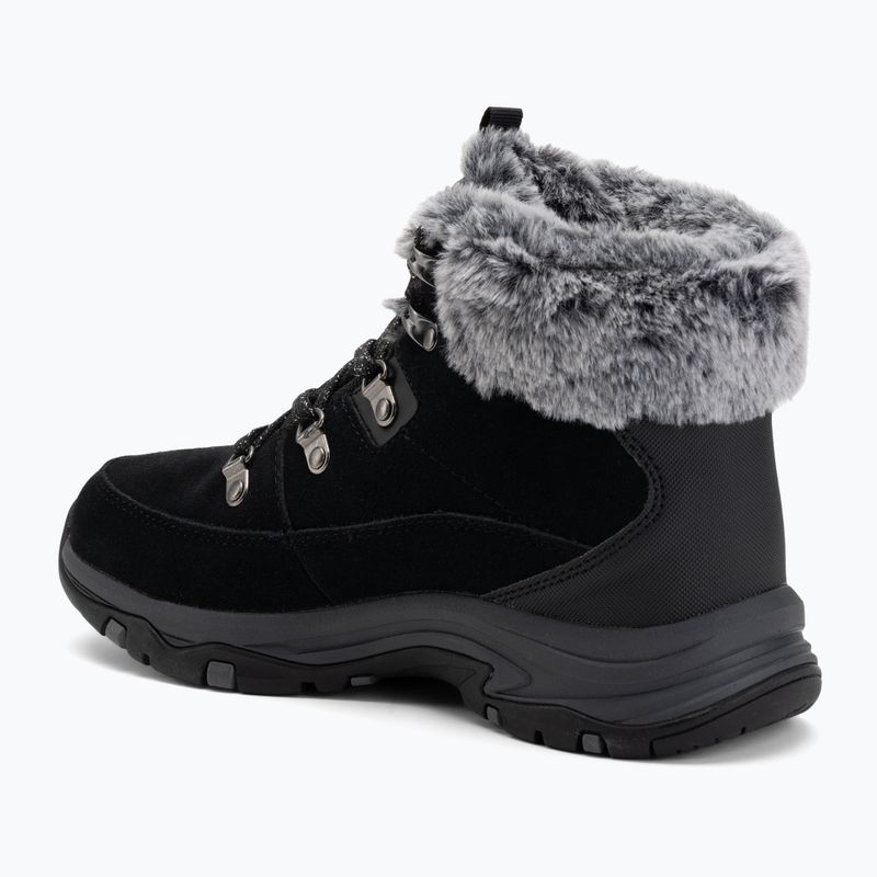 Дамски обувки Skechers Trego Snow Worries black 3
