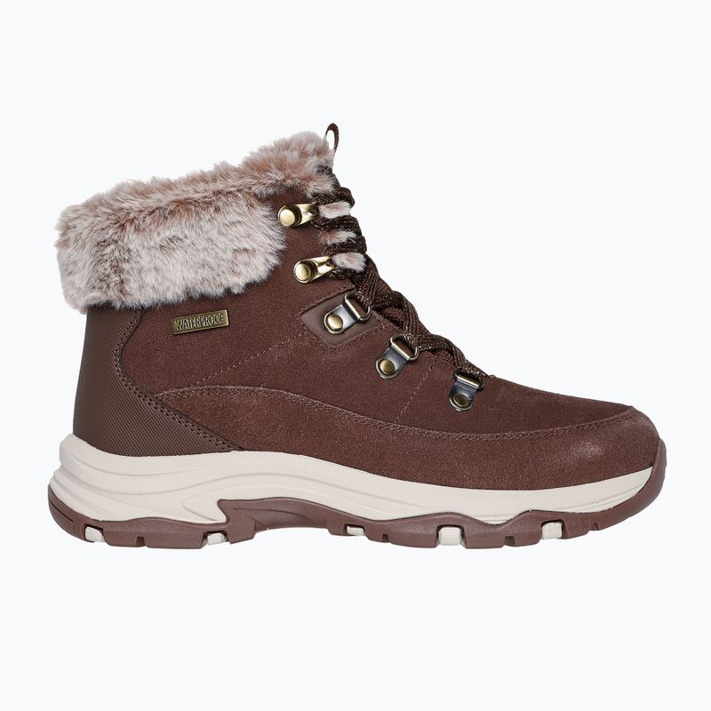 Дамски обувки Skechers Trego Snow Worries chocolate 9