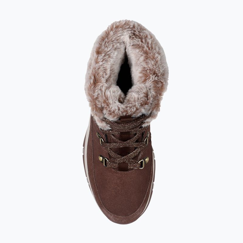 Дамски обувки Skechers Trego Snow Worries chocolate 12