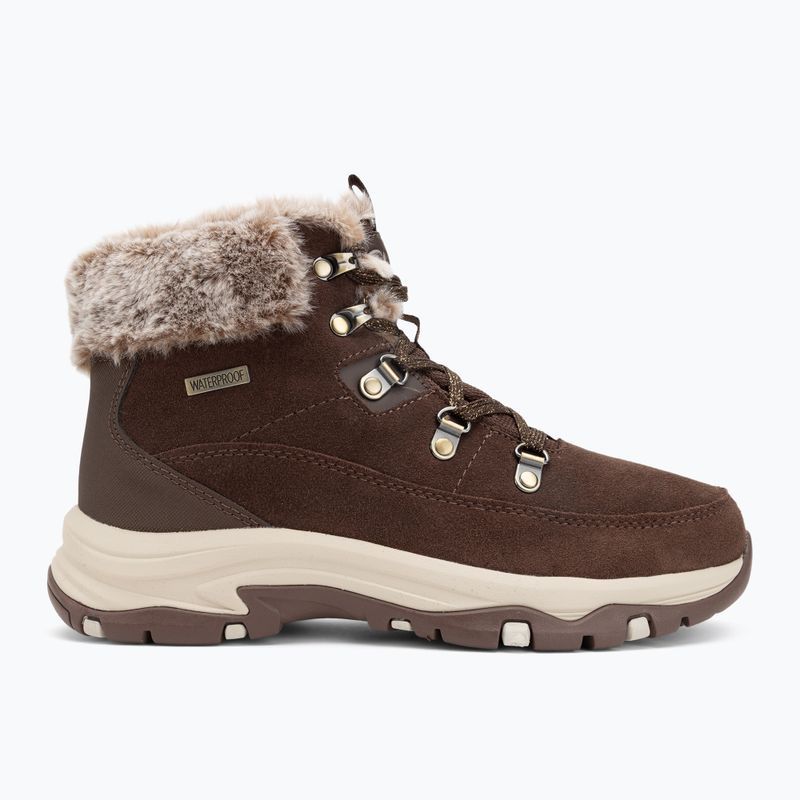 Дамски обувки Skechers Trego Snow Worries chocolate 2