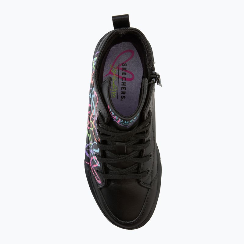 Детски обувки SKECHERS Hyperlift Love Daze black/multicolor 5