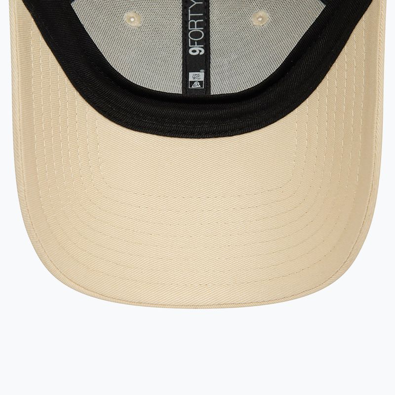 Дамска бейзболна шапка New Era Wmns Le 940 La Dodgers light beige 5