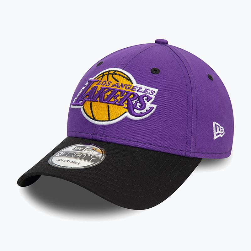 Бейзболна шапка New Era Side Patch 940 Lakers purple 2