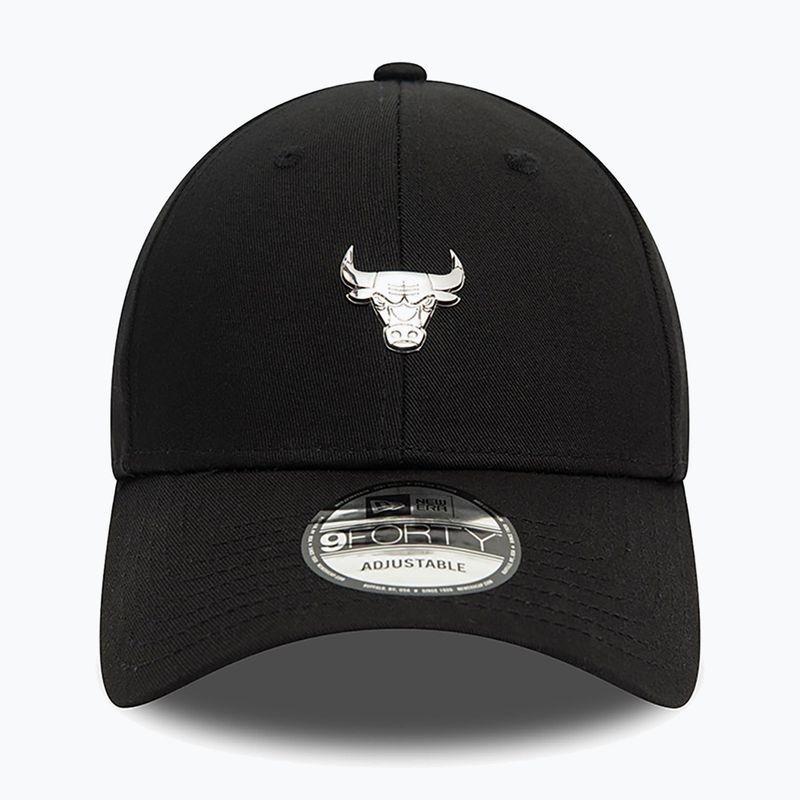 Бейзболна шапка New Era Metallic Pin 940 Bulls black 3