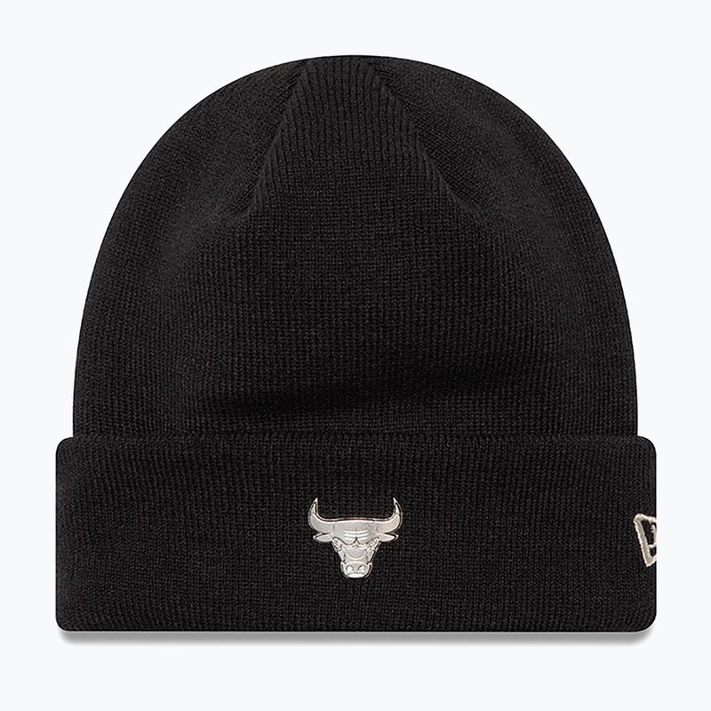 Зимна шапка New Era Metallic Beanie Bulls black