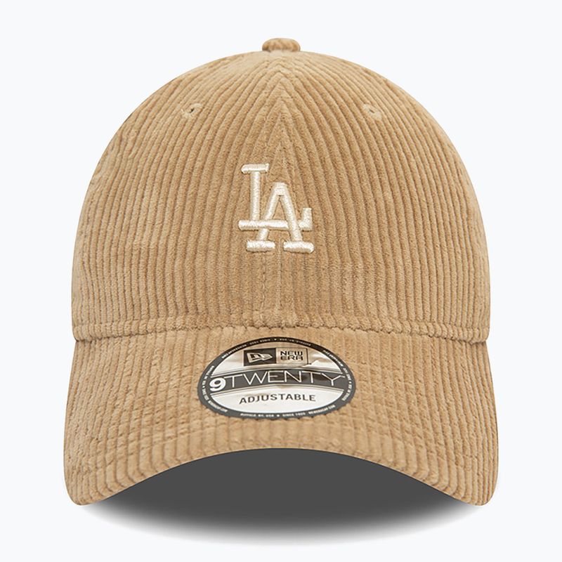 Бейзболна шапка New Era Cord 920 La Dodgers med beige 3